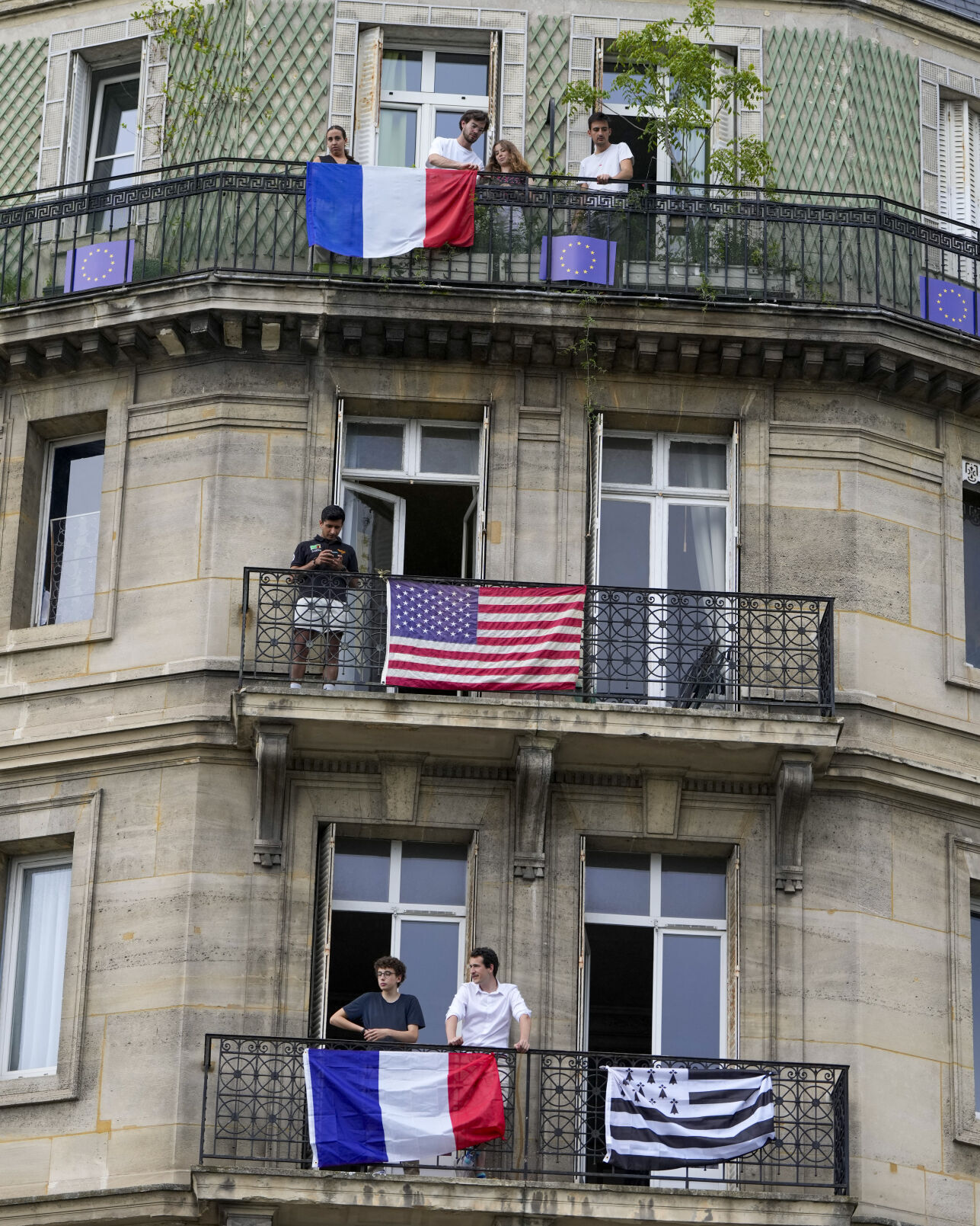 APTOPIX Paris Olympics Opening Ceremony